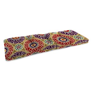 Polyester Blend Outdoor Bench Cushion