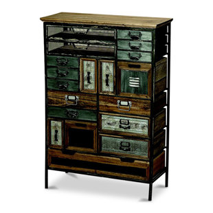Go to store & view more images Rolfe 17 Drawer Accent Chest by Bloomsbury Market