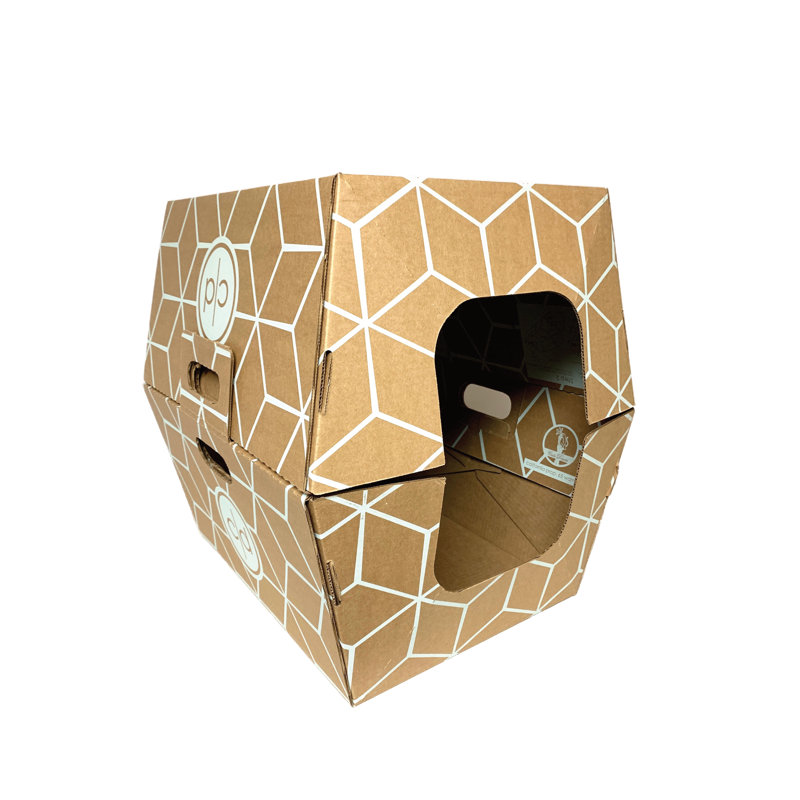 cardboard litter box