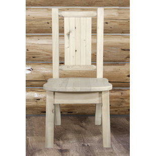 Abella Solid Wood Dining Chair by Loon Peak Bargain