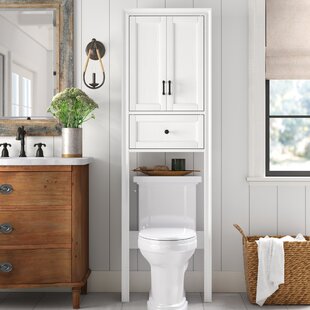 Farmhouse Rustic Over The Toilet Bathroom Cabinets Shelves Birch Lane