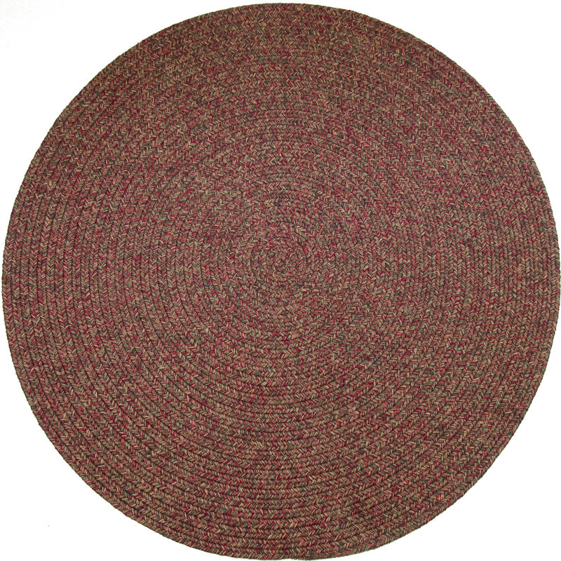 August Grove® Seline Braided Red Indoor/Outdoor Area Rug ...