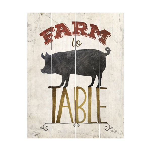 Gracie Oaks Farm To Table Wall Decor Wayfair