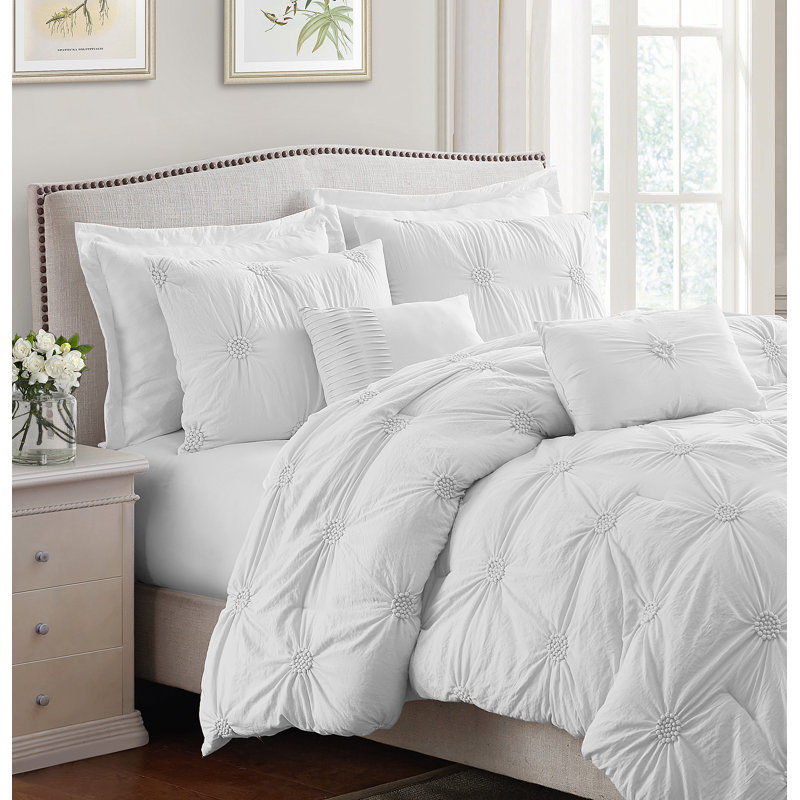 Rosdorf Park Tierra Luxurious Comforter Set Reviews Wayfair