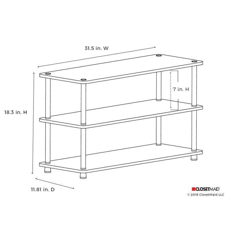 Closetmaid 12 Pair Shoe Rack Reviews Wayfair