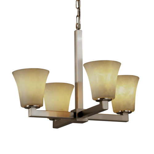 Wrought Studio Taufner 4 Light Candle Style Classic Traditional Chandelier Wayfair