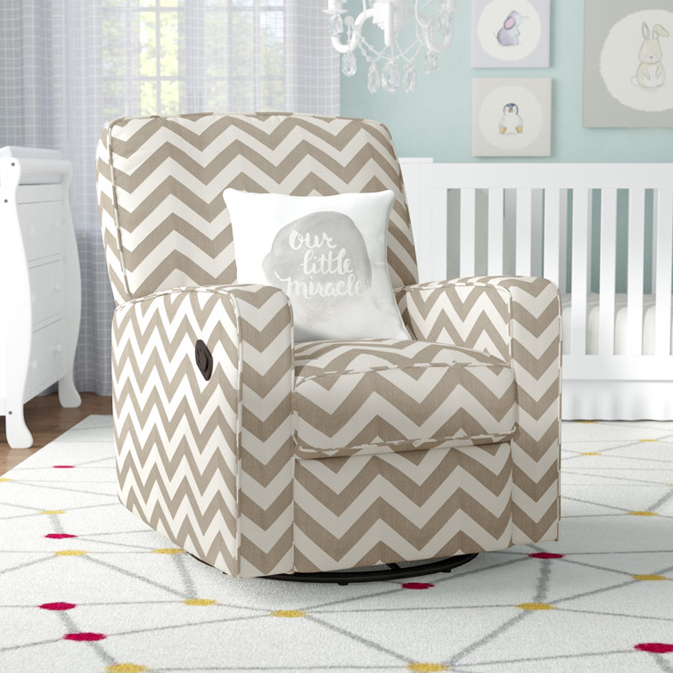 chevron glider rocker