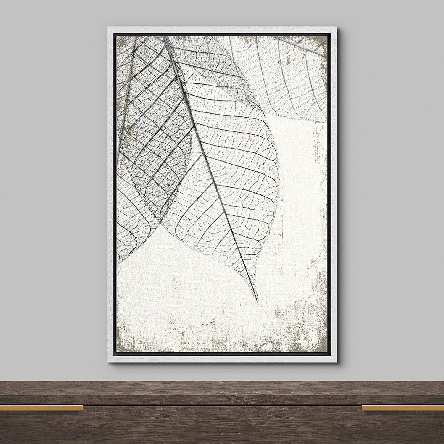 IDEA4WALL Translucent Leaves III - Print on Canvas & Reviews | Wayfair