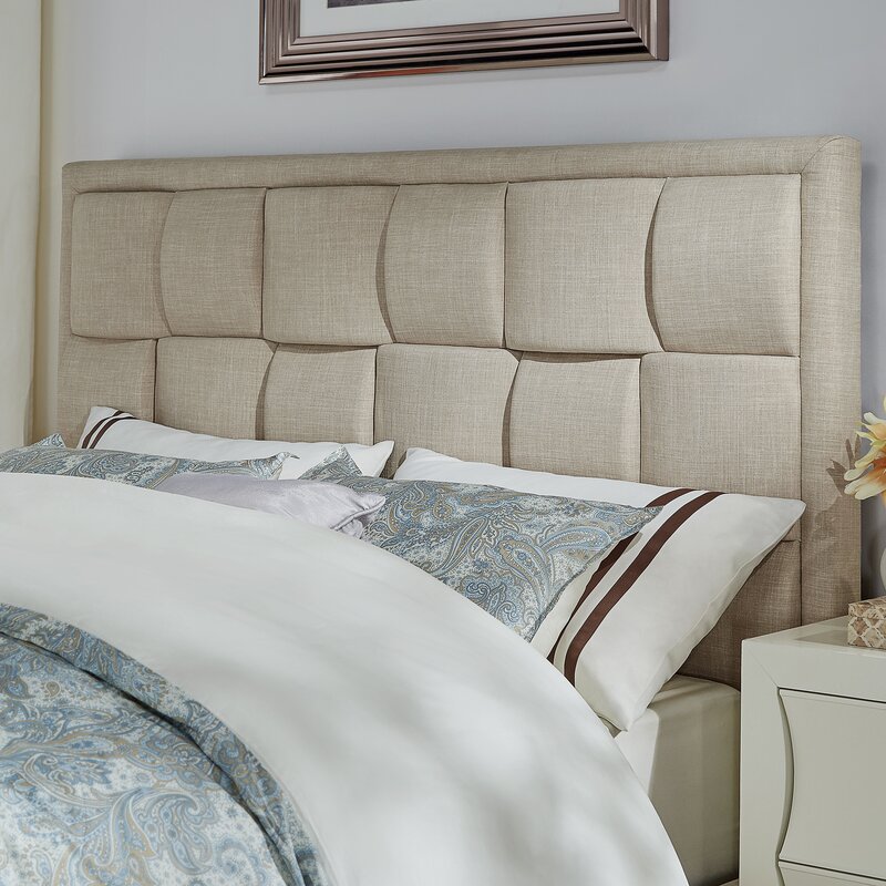 Gina Upholstered Panel Headboard & Reviews 