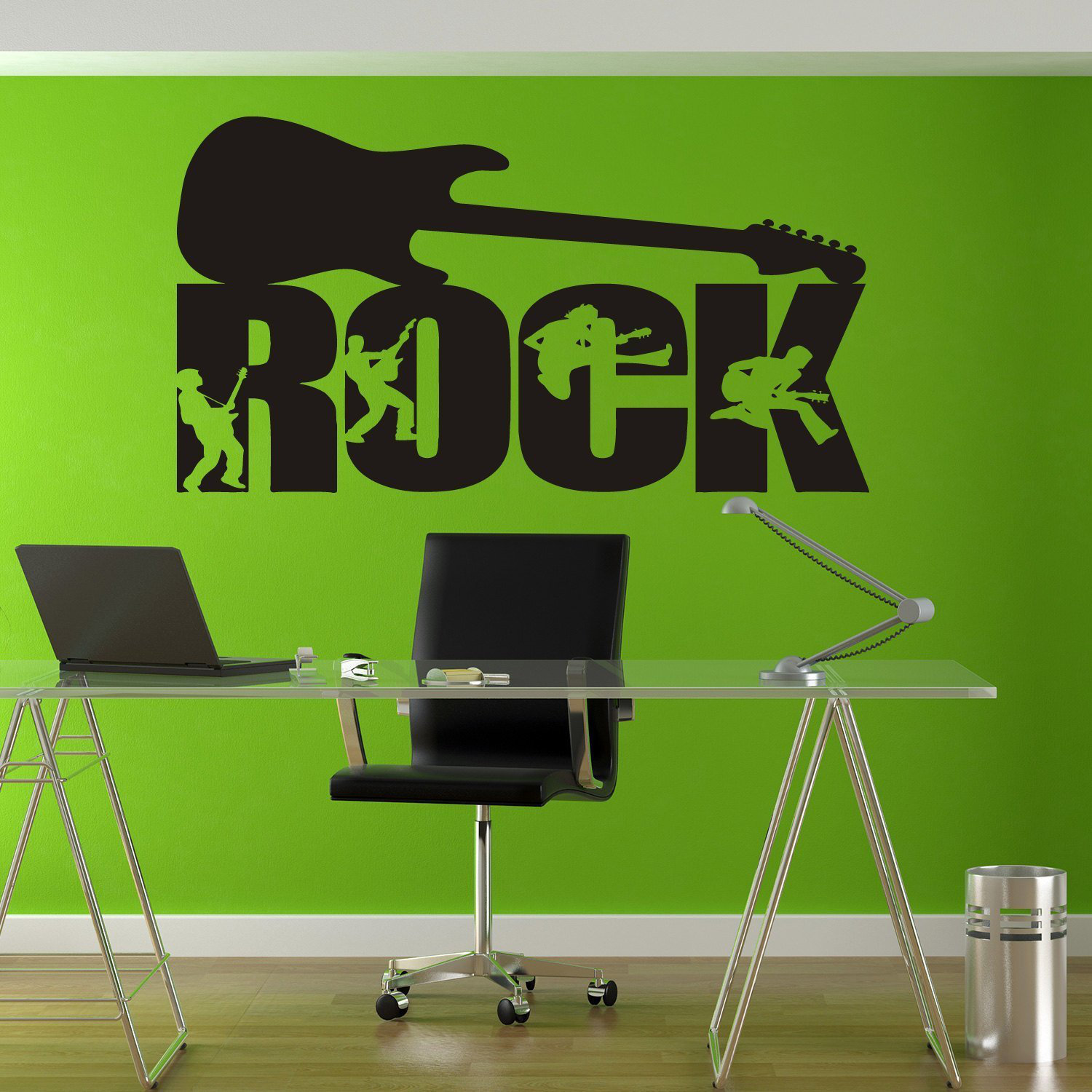 Trinx Rock'n'roll Decal, Rock'n'roll Sticker, R'n'r Guitar Decal, Band