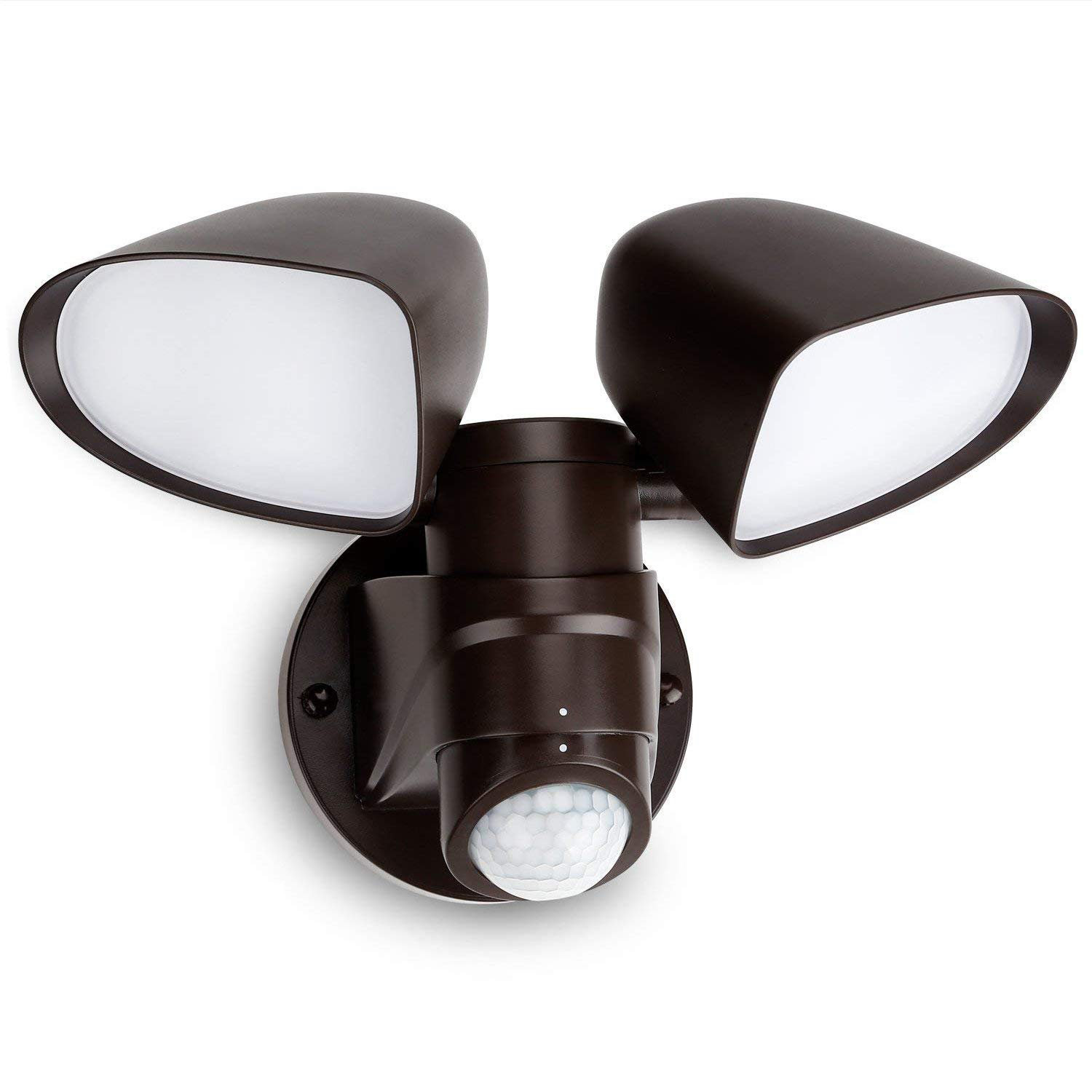 Leonlite Dual Head 16 Watt Led Outdoor Security Flood Light With Leonlite Dual Head 16 Watt Led Outdoor