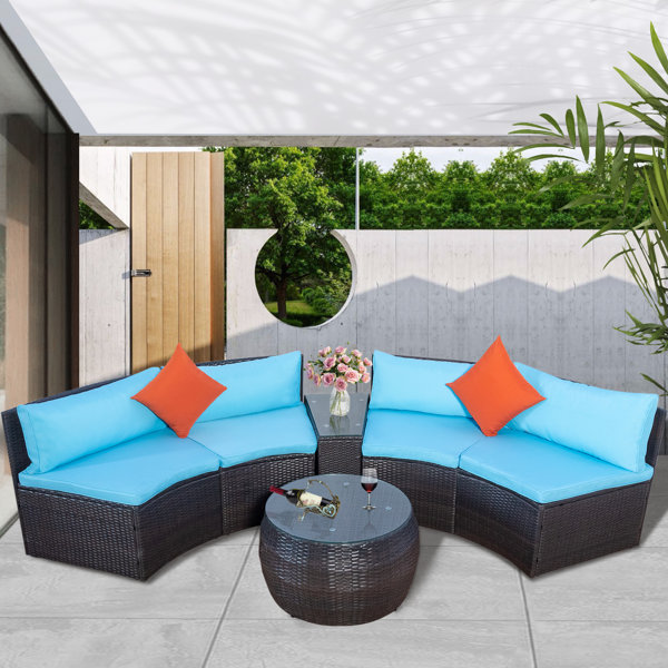 6 Piece Outdoor Furniture Set Wayfair