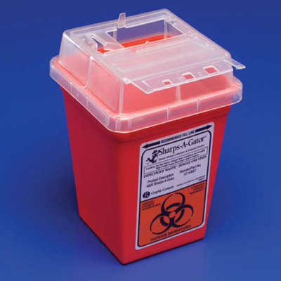 2Gal SharpsAGator Counter Unit Kendall Healthcare Products