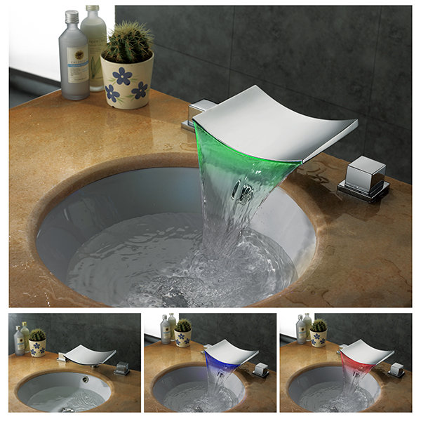 Kokols Widespread Vessel Sink Faucet Reviews Wayfair