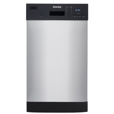 Danby 18" 52 dBA Built-in Full Console Dishwasher Finish: Stainless