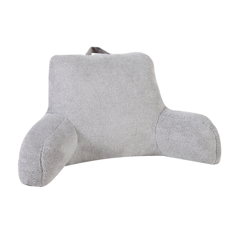 plush bedrest throw pillow