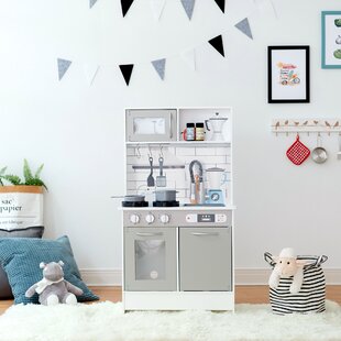 little tikes modern wooden kitchen