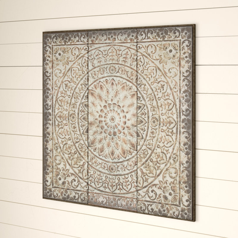 Traditional Artistic Metal Wall Panel Decor Reviews Birch Lane