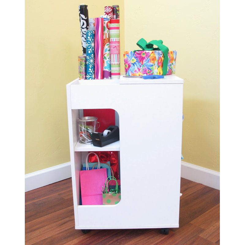 Kangaroo Cabinets Arrow 4 Sided Thread Ribbon And Storage Cube Craft Table Reviews Wayfair