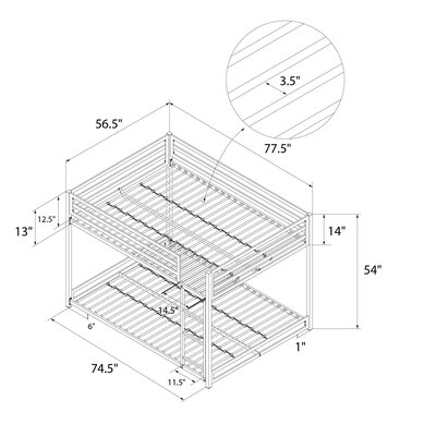 simoneau bunk bed