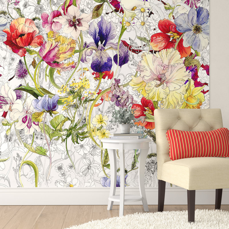 Red Barrel Studio Gillham 8 4 L X 72 W Wall Mural Reviews Wayfair From sprawling vistas to intricate, floral designs, there's a style for transform your walls and create a loving home with our unique range of digital wall murals. wayfair