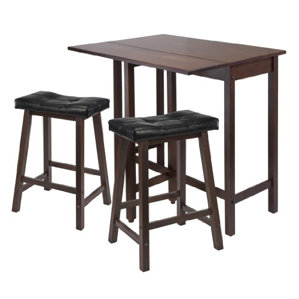 3 Piece Counter Height Table Set by Luxury Home