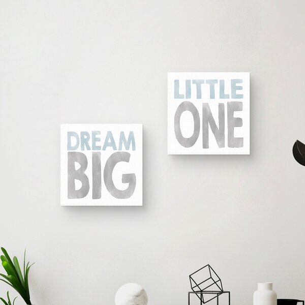Dream Big Little One Print Poster A5 A4 A3 new funny home birthday gift idea bedroom living room kitchen dining room music lyric quote wall art Nursery childrens room