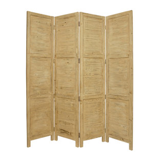 Black 3 Panel solide style osier chambre Diviseur Hand Made Privacy Screen//Séparateur