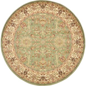 Fairmount Light Green Oriental Area Rug