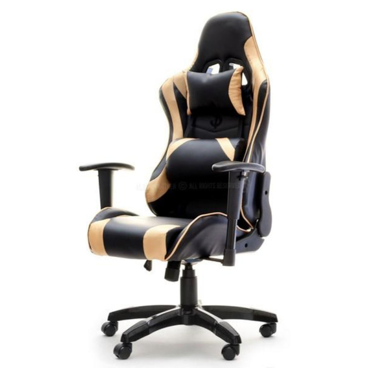 Selsey Living Racer Glam Ergonomic Leather Gaming Chair Wayfair Co Uk Selsey Living Racer Glam Ergonomic Leather Gaming Chair Wayfair Co Uk
