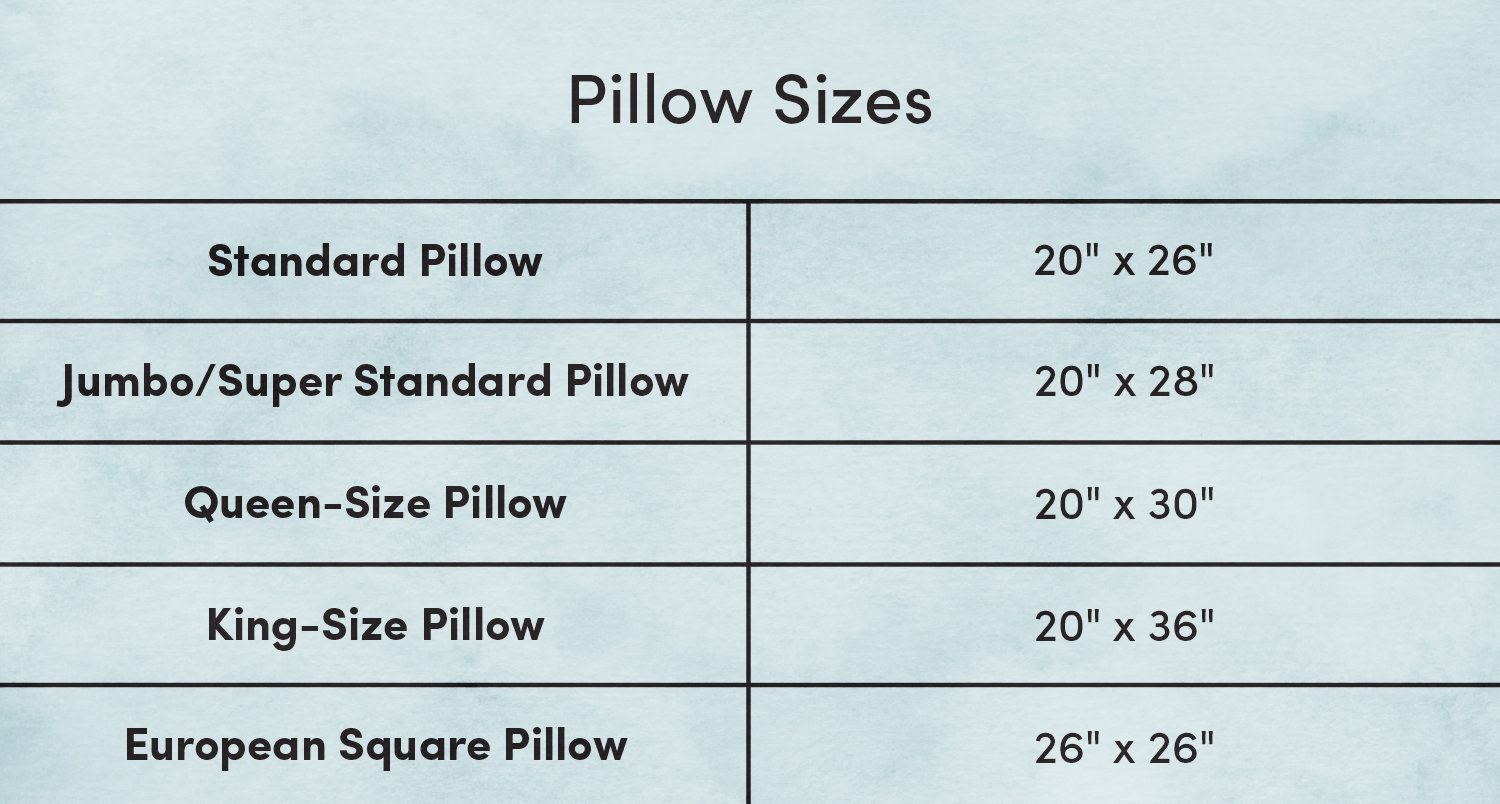 What size is a jumbo pillow Clearance