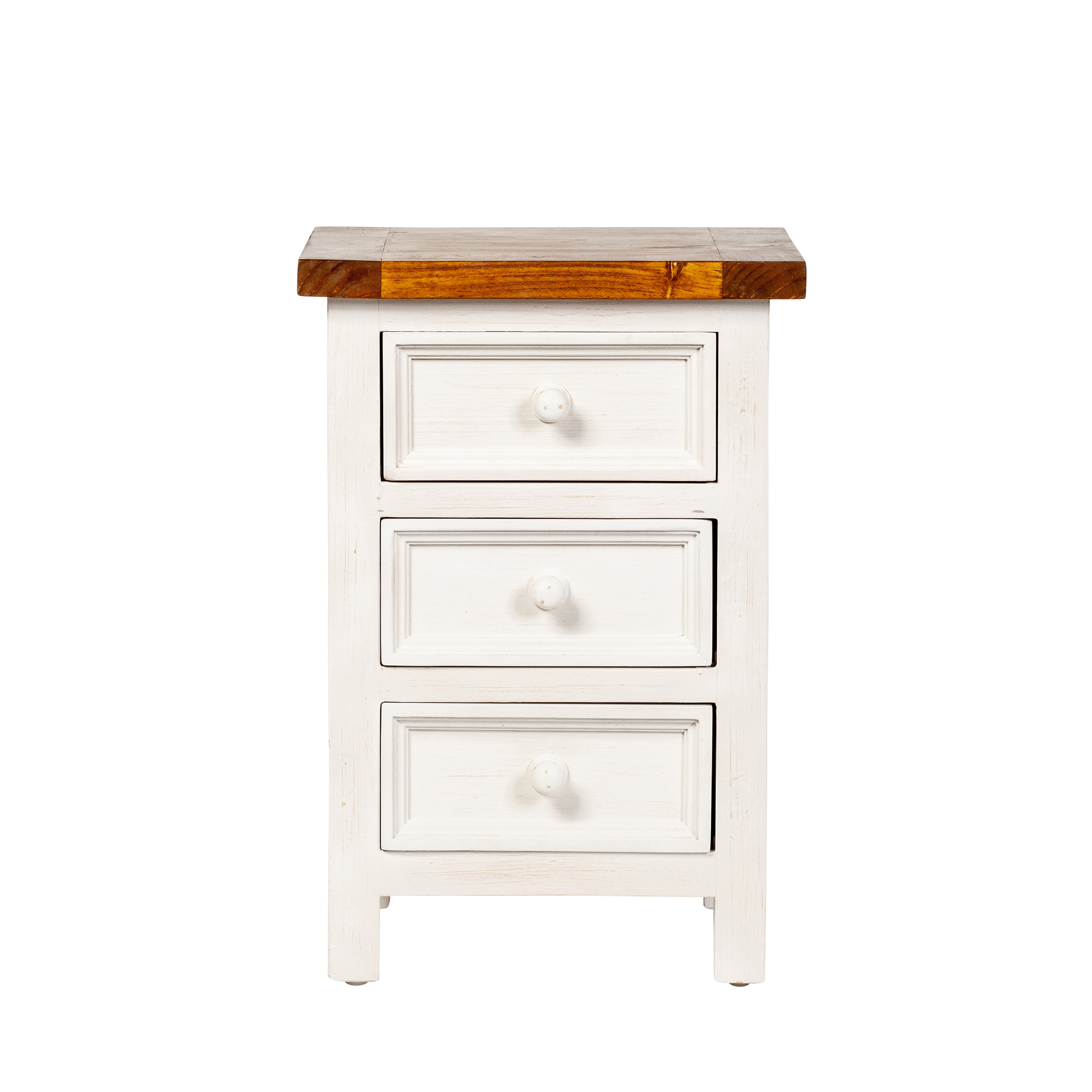 August Grove Micky 3 Drawer Nightstand Wayfair Ca