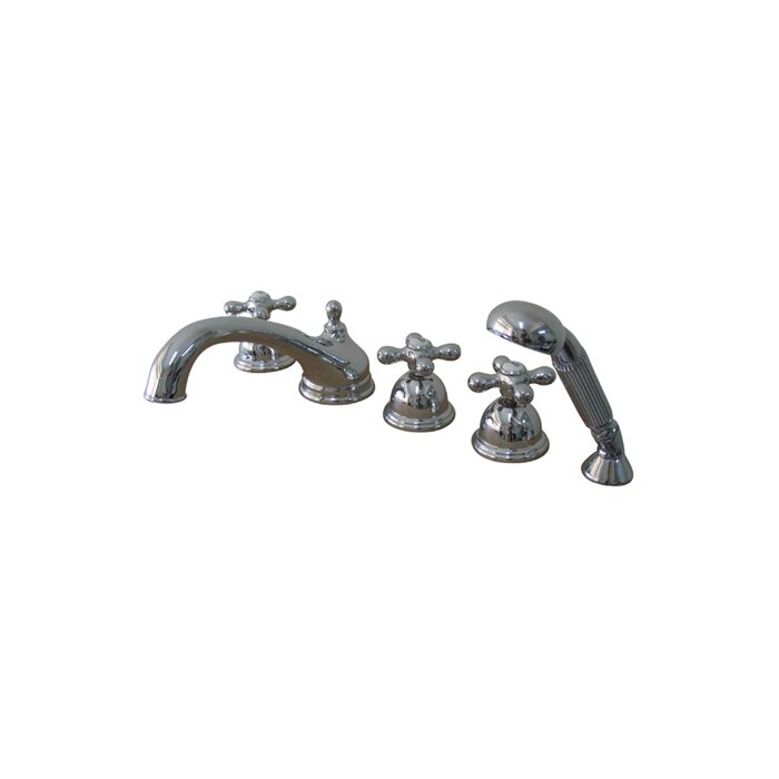 Elements Of Design Roman Tub Faucet And Diverter Hand Shower Wayfair