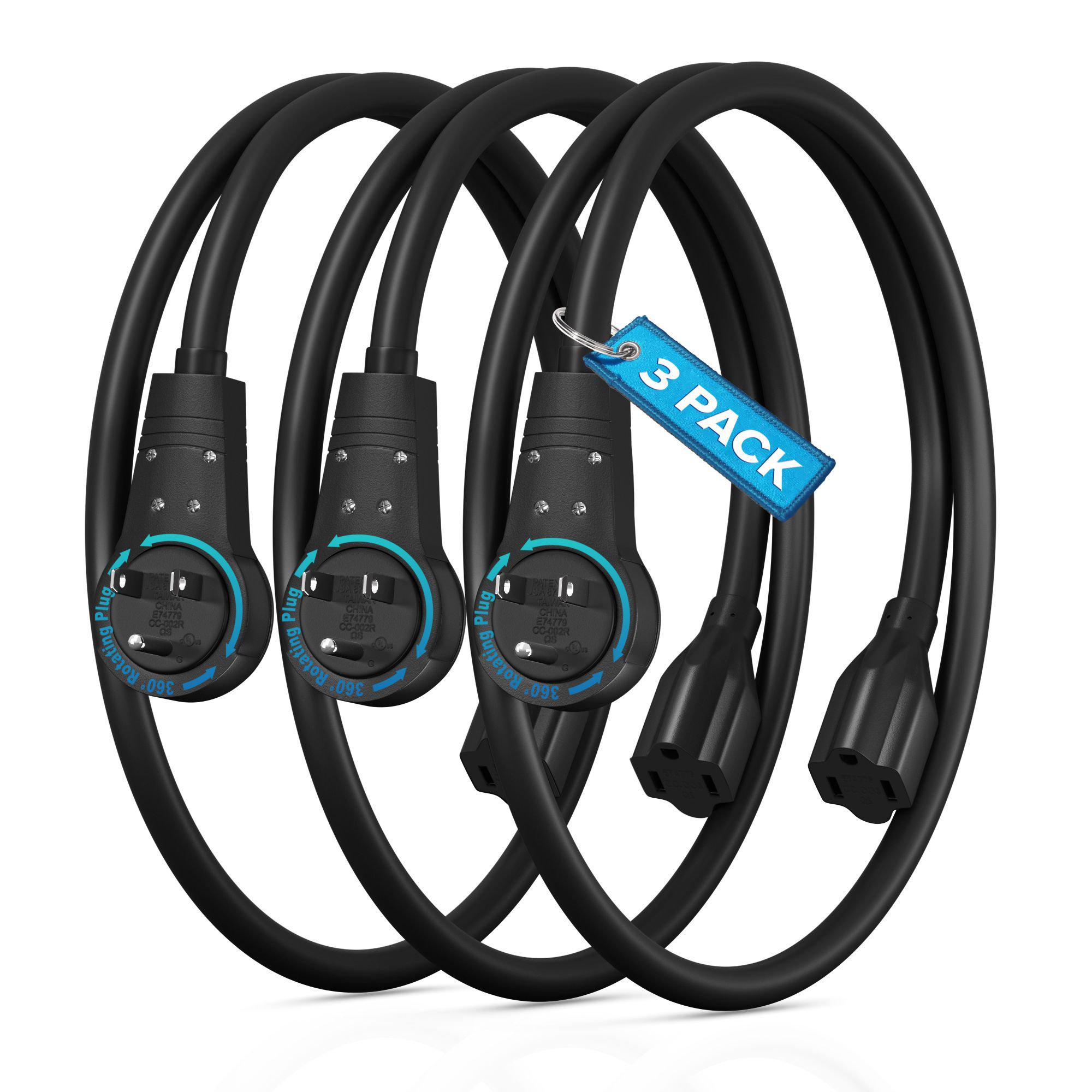 Maximm Rotating Short Power Cord Wayfair