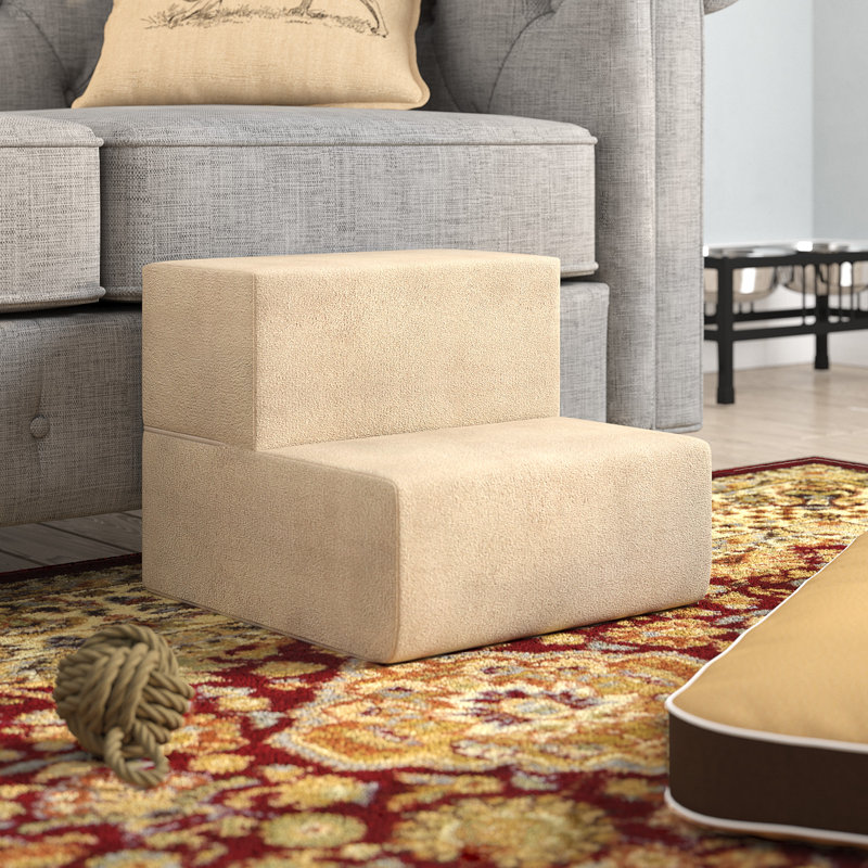 Tucker Murphy Pet Holdsworth Comfort Foam 2 Step Pet Stair Reviews Wayfair