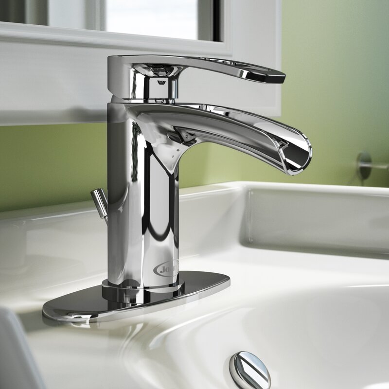 Jacuzzi Bretton Trough Bathroom Faucet With Drain Assembly