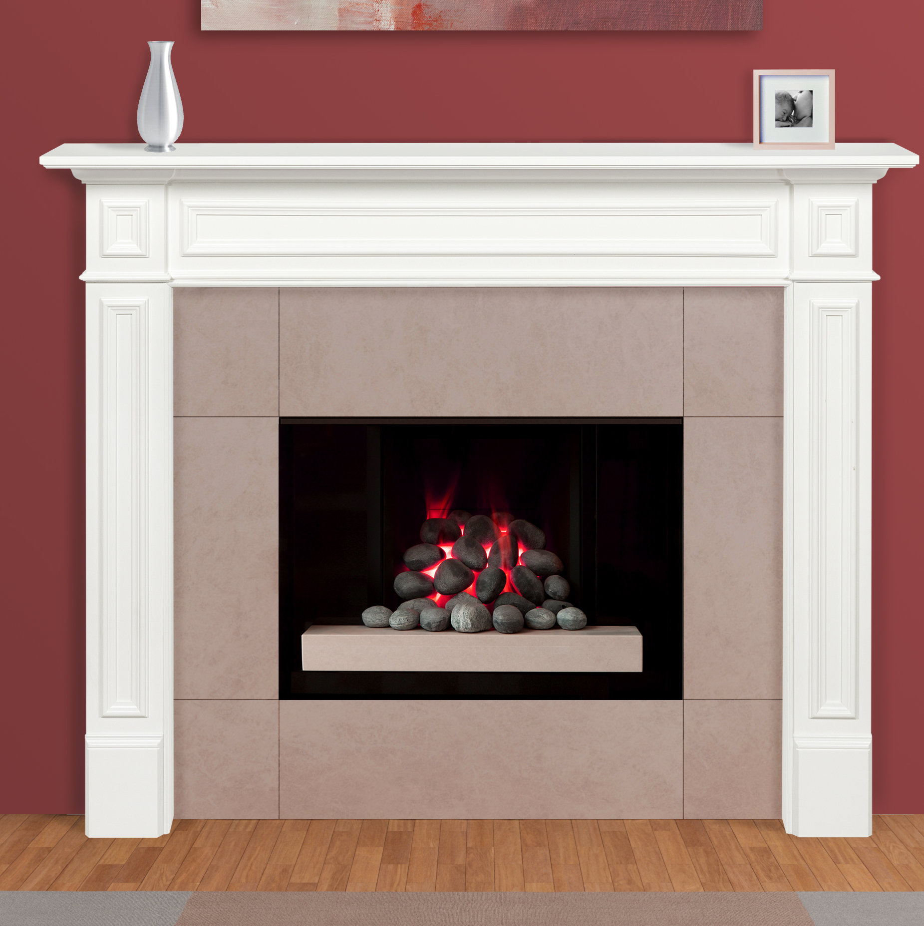 Pearl Mantels Mike Fireplace Surround Reviews Wayfair