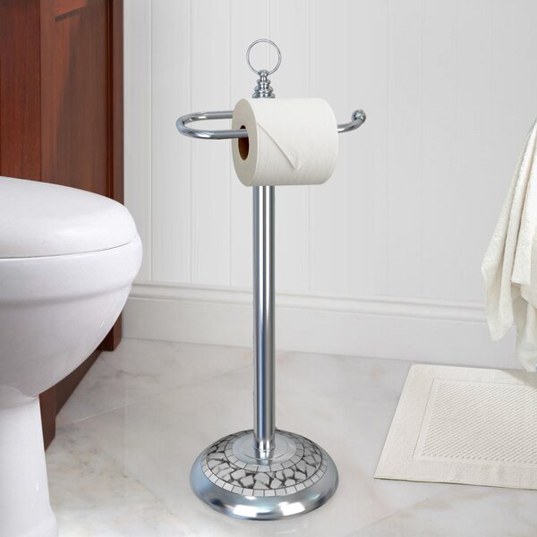 NU Steel Freestanding Toilet Paper Holder & Reviews | Wayfair