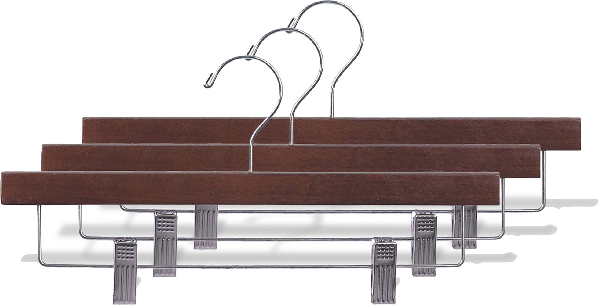 Rebrilliant Wisconsin Wood Soft Touch Bottoms Hanger for Skirt/Pants