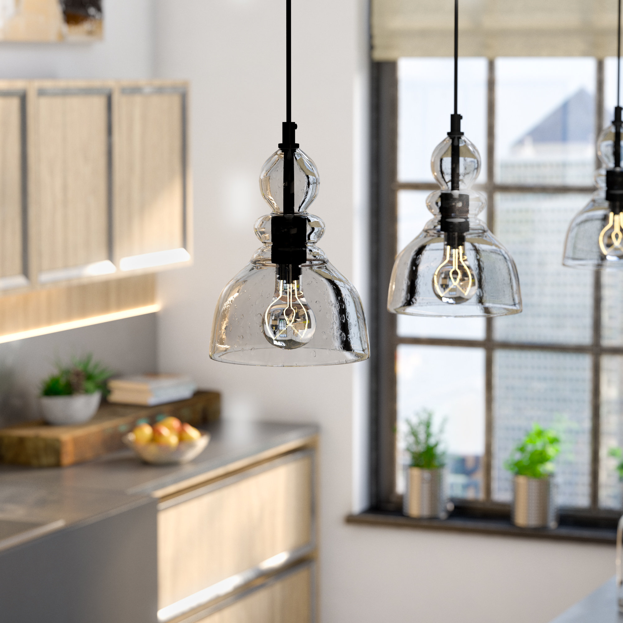 Yarger 1 Light Single Bell Pendant Yarger 1 Light Single Bell Pendant