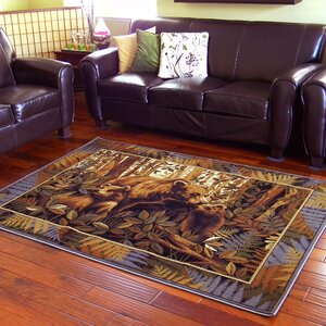 Wilderness Brown Area Rug