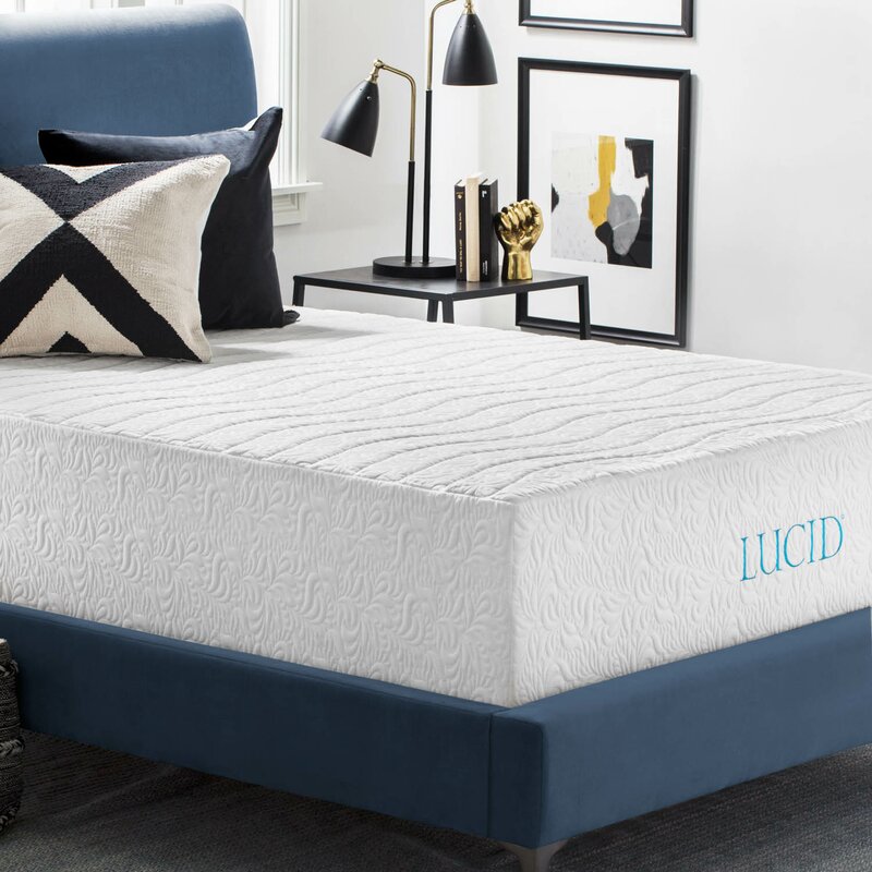 Up To 81 Off On 14 Nrgel Memory Foam Mattress Groupon Goods