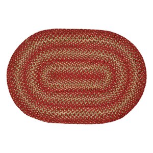 Apple Pie Red Area Rug