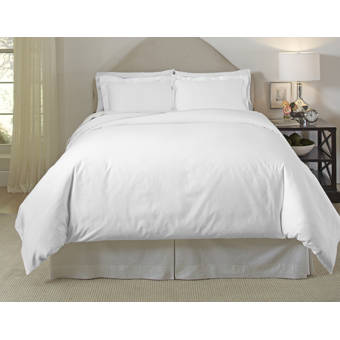 August Grove Lithonia Ruffle Lace Cotton Quilt Set Wayfair
