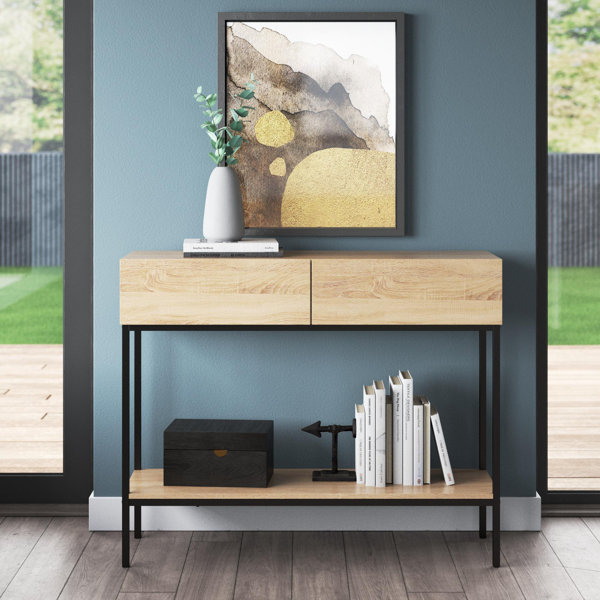 Coastal Farmhouse Noralee 42 Console Table Reviews Wayfair