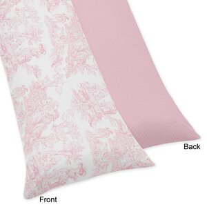 French Toile Body Pillowcase