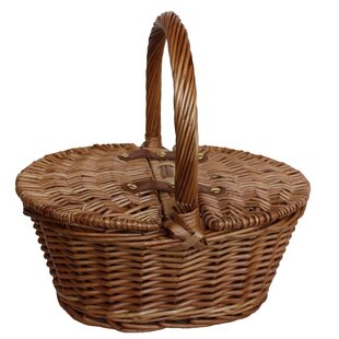 Oval Picnic Basket By Brambly Cottage