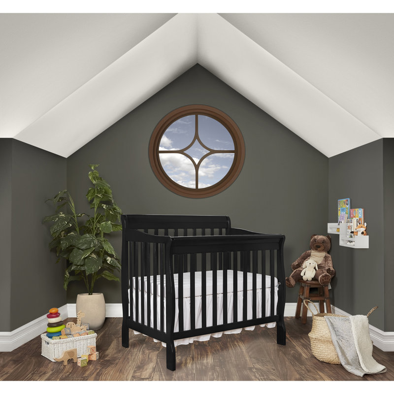 wayfair black crib