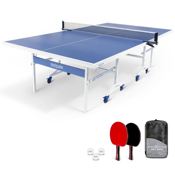 Details about   Official Size Tennis Ping Pong Table 2 Paddles W Balls Gym Fitness 