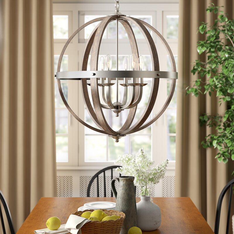 Middlefield 6-Light Globe Chandelier & Reviews | Birch Lane